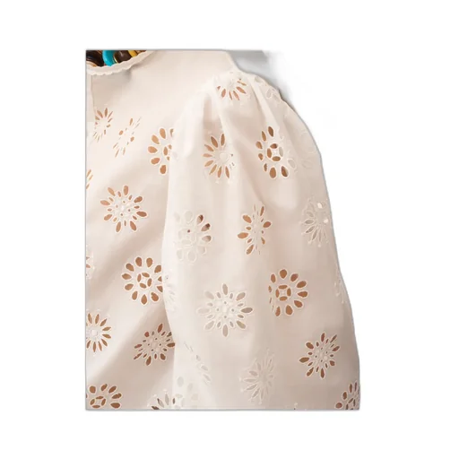 Cotton Voile Mini Dress