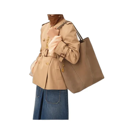 Large Double-Handle Shoulder Bag