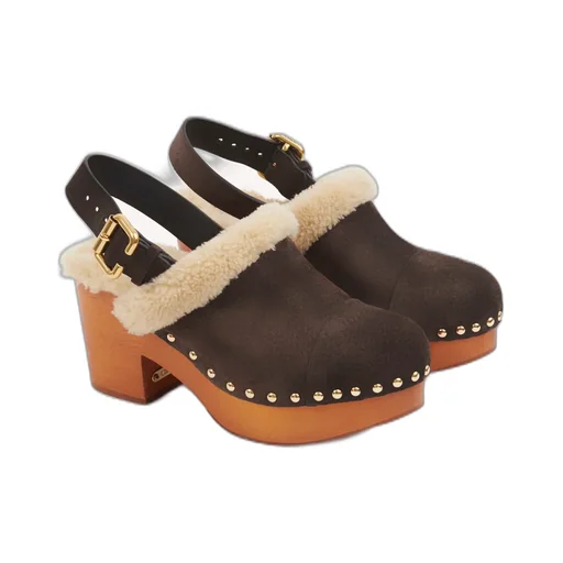 Jeannette Wedge Clogs