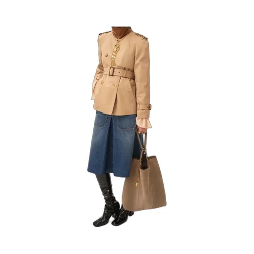 Large Double-Handle Shoulder Bag