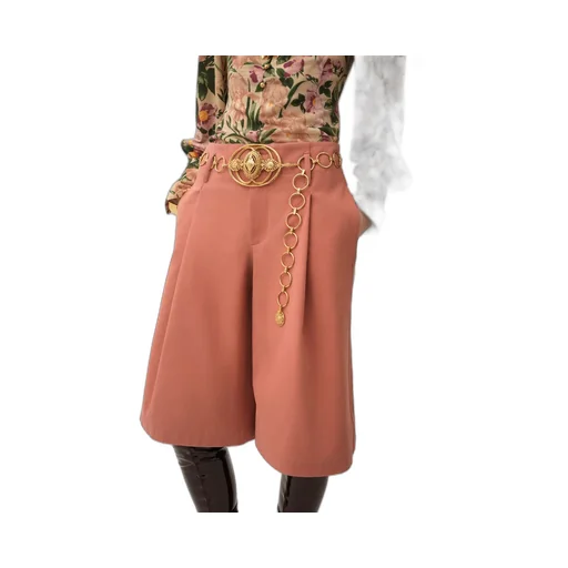 Pleated Shorts
