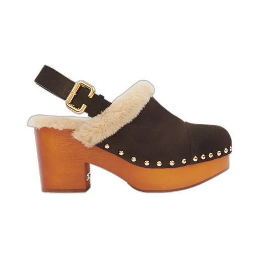 Jeannette Wedge Clogs
