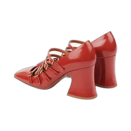 Square Toe High Heels