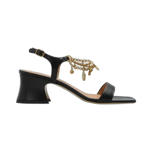 Square Toe High Heel Sandals