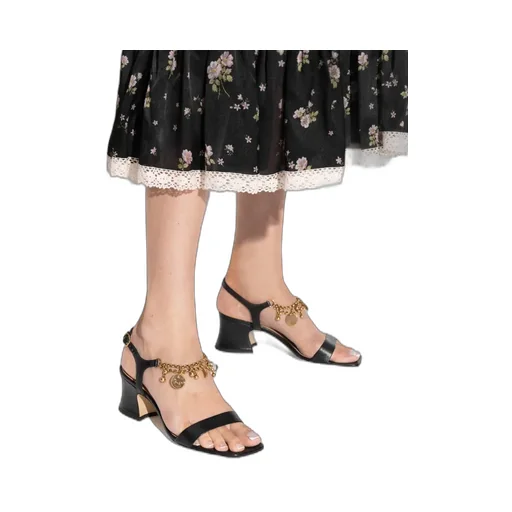 Square Toe High Heel Sandals