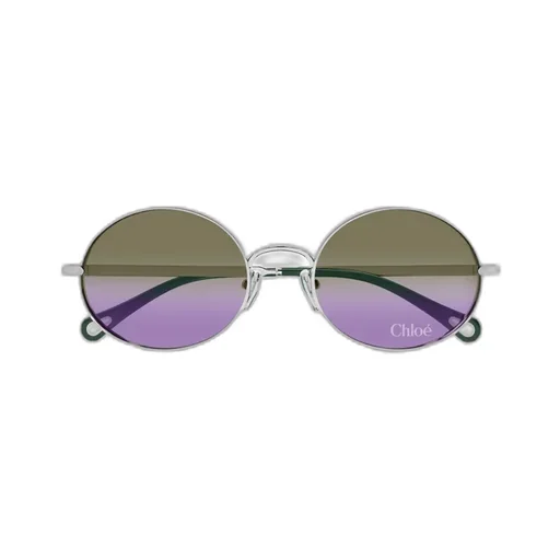 Oval-Frame Sunglasses
