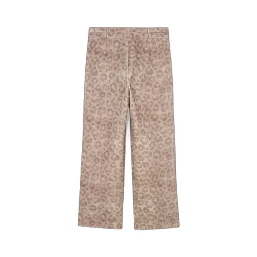 Leopard-Print Trousers