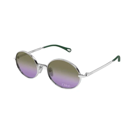 Oval-Frame Sunglasses