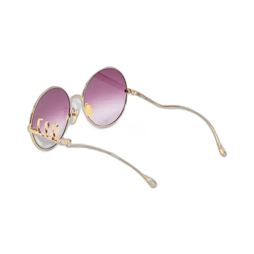 Round-Frame Sunglasses