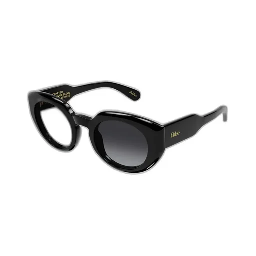 Oval-Frame Sunglasses