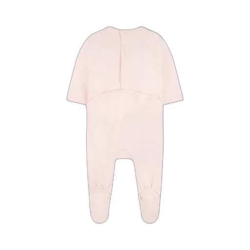 Crew Neck Jumpsuit And Hat Set