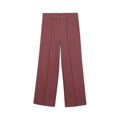 Pleat-Detail Elasticated Waistband Trousers