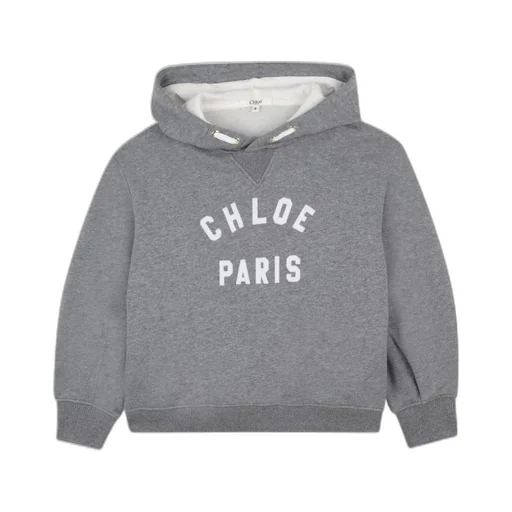 Logo Printed Drawstring Hoodie