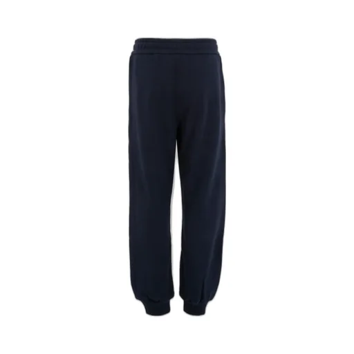 Logo Embroidered Drawstring Trousers