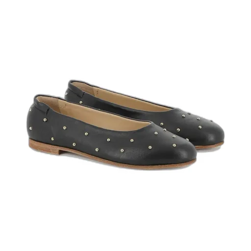Ballet Flats With Small Studs