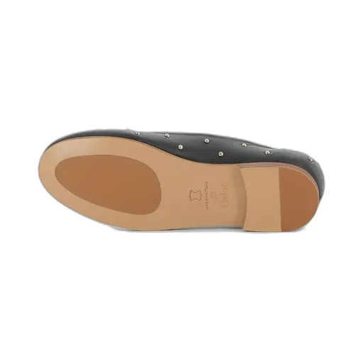 Ballet Flats With Small Studs
