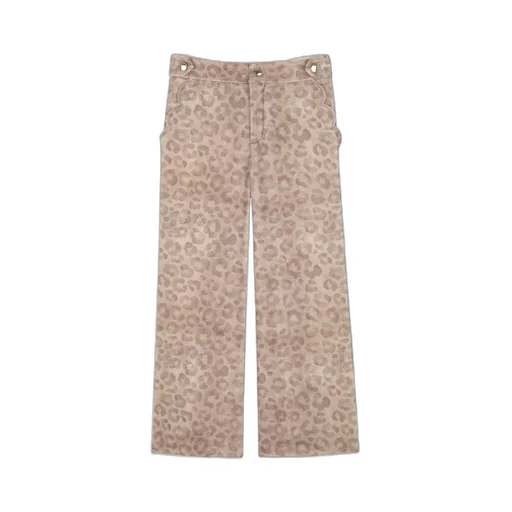 Leopard-Print Trousers