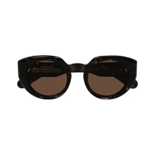 Oval-Frame Sunglasses
