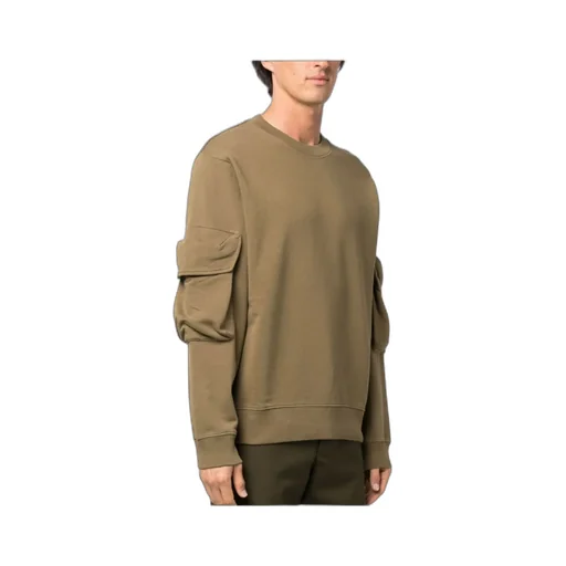 Round Collar Long Sleeve Sweater