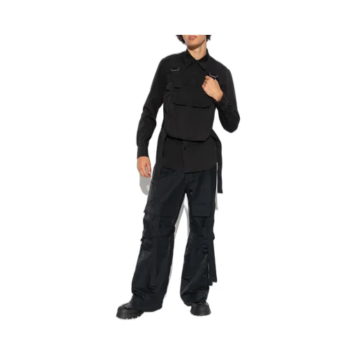 Wide Leg Cargo Pants