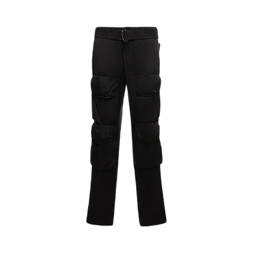 Belt-Loop Casual Pants