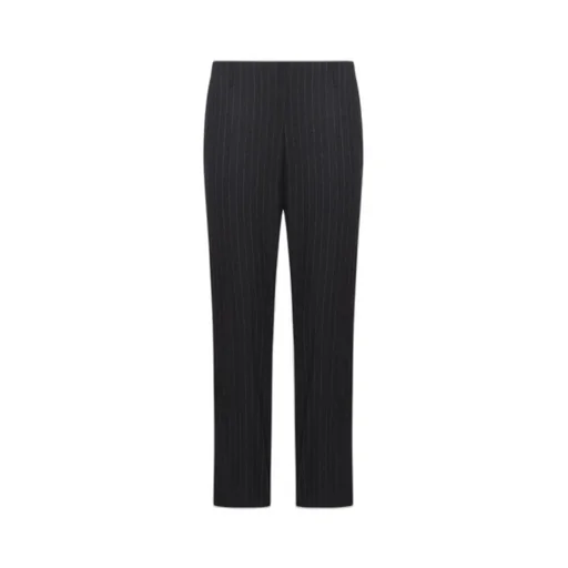 Stripe Detailed Straight Leg Pants