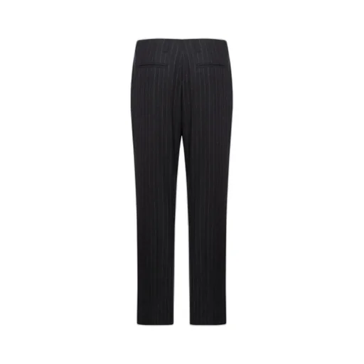 Stripe Detailed Straight Leg Pants