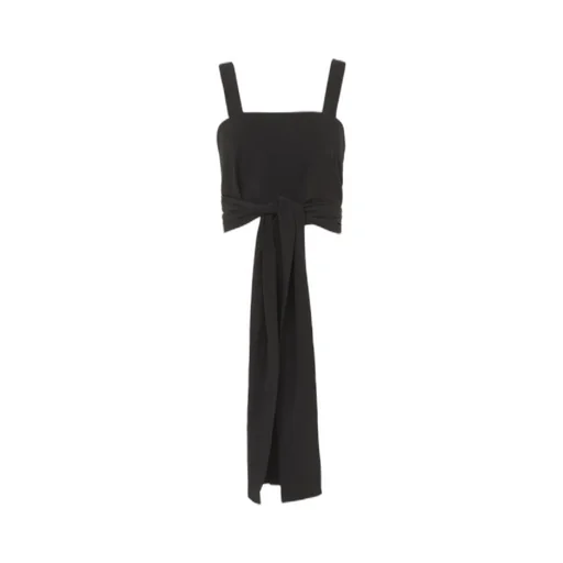Crepe De Chine Cropped Top