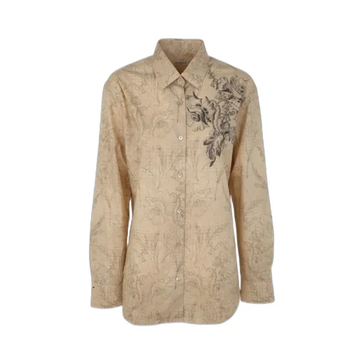 Single-Breasted Long-Sleeved Shirt