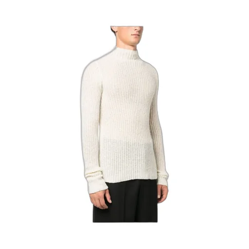 High-Neck Long-Sleeved Sweater