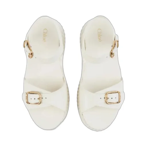 80Mm Buckle-Fastening Platform Sandals