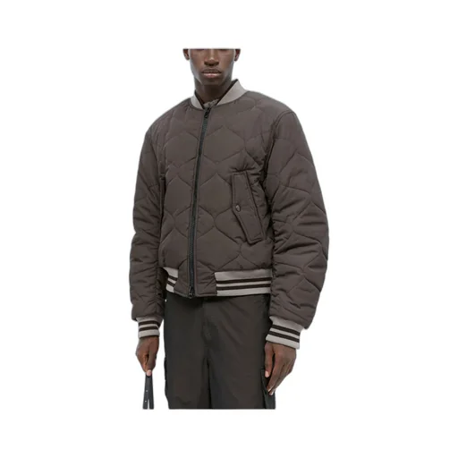 Long-Sleeved Zipper Casual Jacket