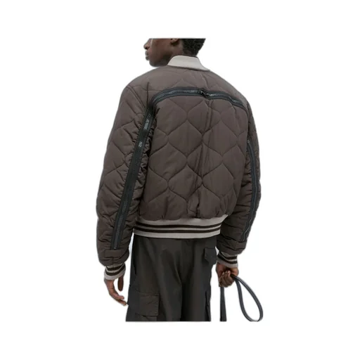 Long-Sleeved Zipper Casual Jacket