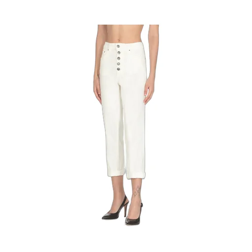 Logo-Patch Cropped Trousers