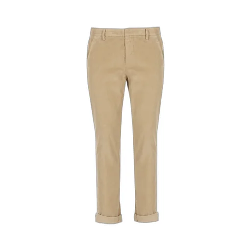 Mid-Rise Corduroy Chino Trousers