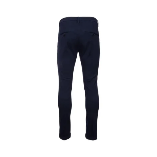 Mid-Rise Straight Leg Trousers