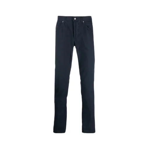 Mid-Rise Straight-Leg Jeans