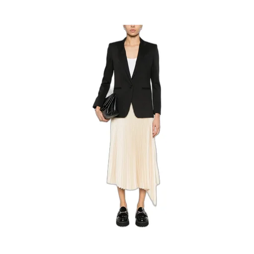 Twill Cotton-Blend Blazer