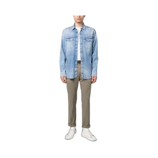 Straight-Leg Chino Trousers