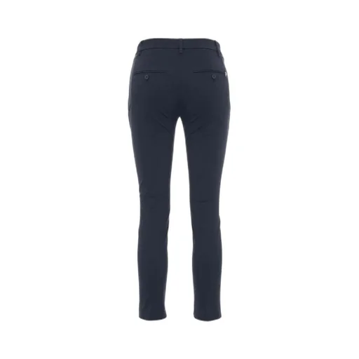 Cropped Slim Fit Trousers