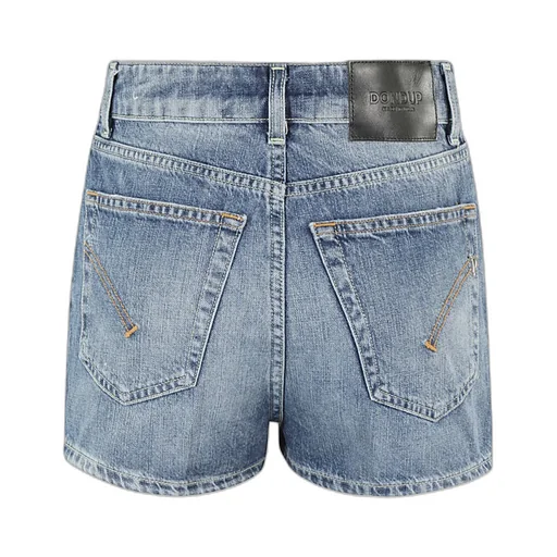 Logo Denim Shorts