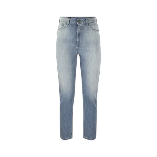 Cindy High-Waist Straight-Leg Jeans