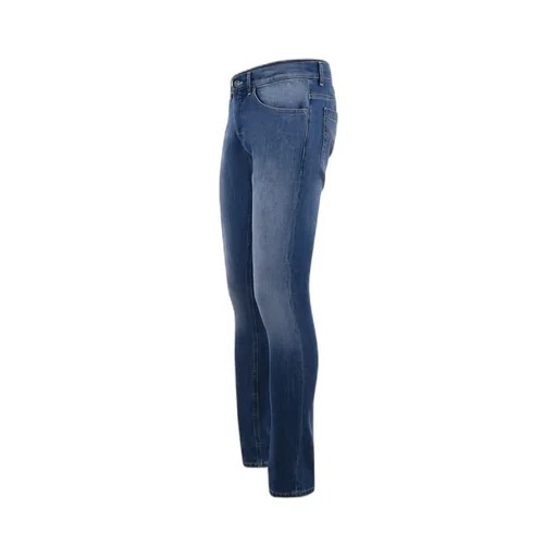 Straight-Leg Skinny-Cut Jeans