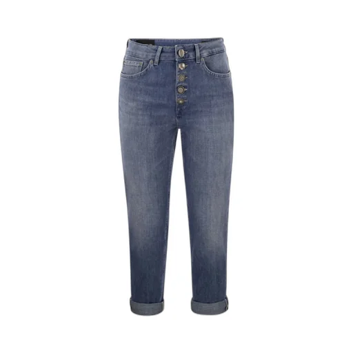 Koons Jewelled Button Loose Jeans