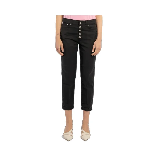 Straight Leg Cropped Trousers