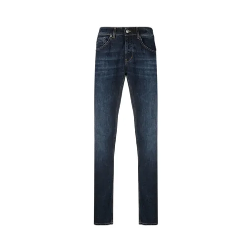 Button Detailed Slim-Cut Jeans