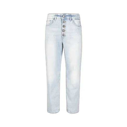 Logo-Patch Distressed Jeans