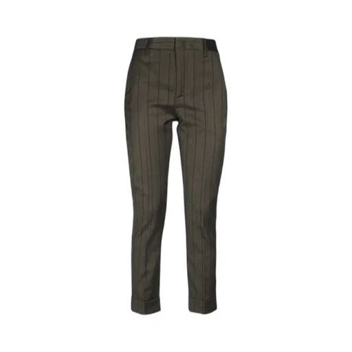 Striped Cropped Trousers