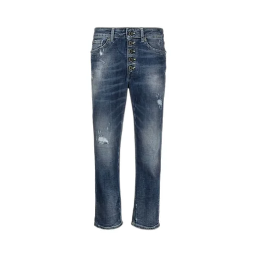 Distressed Crop Jeans