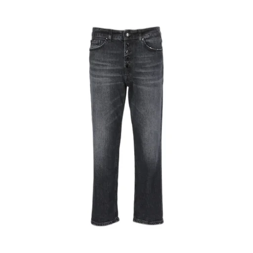 Straight-Leg Cropped Jeans